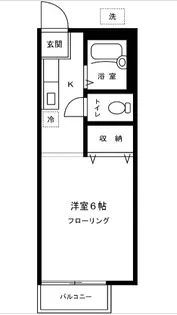 サンフォーレストM【2階】の間取り