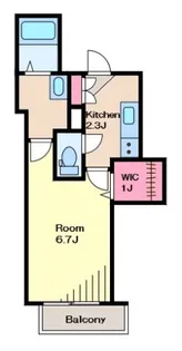 E-maison 中延【2階】の間取り