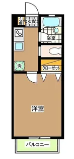 パルコート赤堤 【2階】の間取り