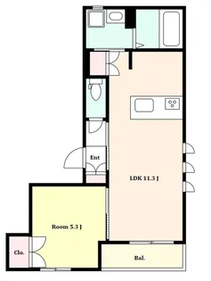 メゾンせせらぎ【3階】の間取り