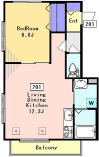 maison Ark【2階】の間取り