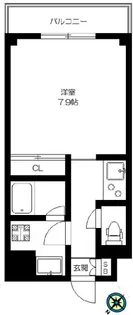 Le・Clair【2階】の間取り