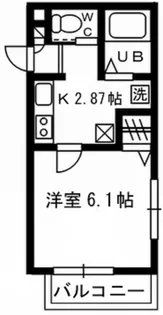 グリーンコート三宿【3階】の間取り