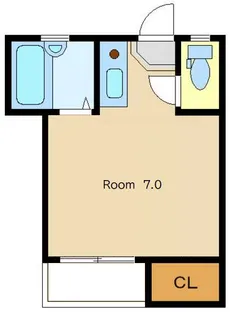 ベルフレール【2階】の間取り