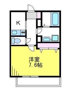 比留間ビル(ヒルマビル)【2階】の間取り