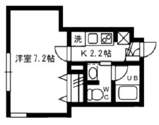 カーサ初台【1階】の間取り
