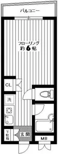 ダイヤモンドフジ【3階】の間取り