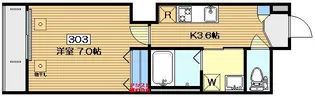 グランシャリオ馬込【3階】の間取り