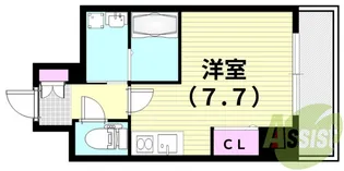 ONLYONEキセラ【10階】の間取り