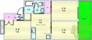 パークアベニュー【1階】の間取り
