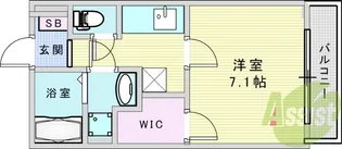エストゥ・ディオ【2階】の間取り
