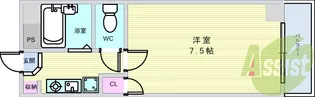 グリーンライフ箕面【4階】の間取り