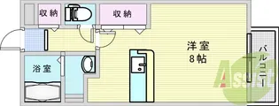 メゾン二翠 A【1階】の間取り