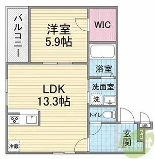 il Cuore sakurazuka【2階】の間取り