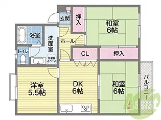 渋谷レジデンスⅠ【1階】の間取り