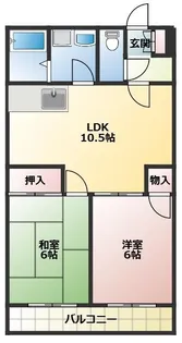 Villa Court(ヴィラコート)【4階】の間取り