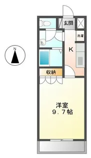 ネオ・いしばし【1階】の間取り