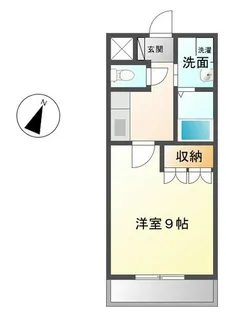 フォルティア【1階】の間取り