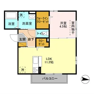 ソレーユ ヒロ【2階】の間取り