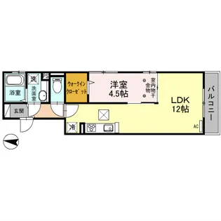 メゾンK【1階】の間取り