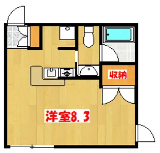 イーコモン【2階】の間取り
