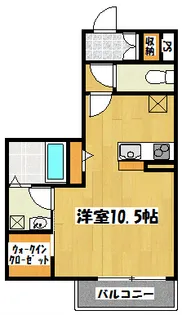 フォースリンロード【2階】の間取り