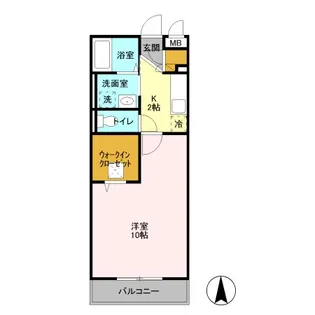 エスペランサ【1階】の間取り