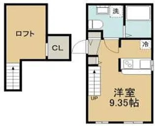 PRINCIPESSA LUCE【2階】の間取り