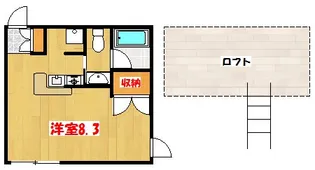 イーコモン【2階】の間取り