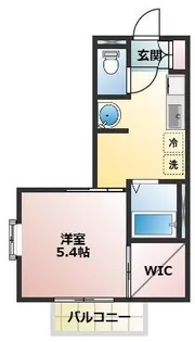 シャモニー A【2階】の間取り