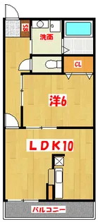 グランドールK【3階】の間取り