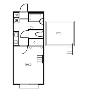 第26アベニュー【2階】の間取り