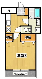 エトワールシャトー【3階】の間取り