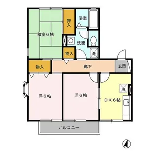 アーバンヒルズ I【2階】の間取り