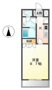メープルガーデン22【2階】の間取り
