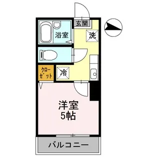 アルカディア越谷【1階】の間取り