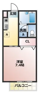 ストリームI【2階】の間取り
