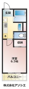 コモドせんげん台【2階】の間取り