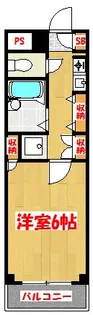 ガーデンヒルズ越谷【3階】の間取り