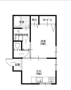 シティハイツ【2階】の間取り