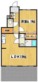 プンジョンNY【1階】の間取り