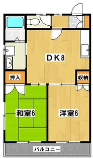 パークサイド【2階】の間取り