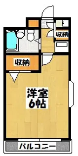 コアクレスト北越谷II【2階】の間取り