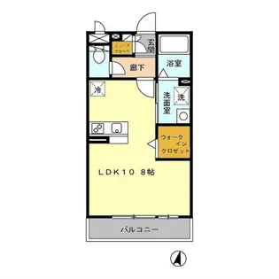 エスポワール【2階】の間取り