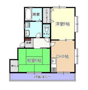 ボン・メゾン石塚【2階】の間取り