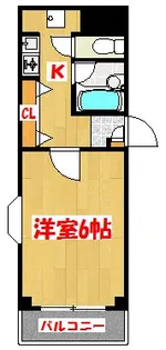 ガーデンヒルズ越谷【3階】の間取り