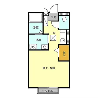 プチパラダイス【2階】の間取り