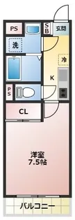 プレール越谷【4階】の間取り