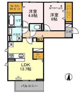 Rio Verde【3階】の間取り