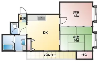 若葉ビル【3階】の間取り